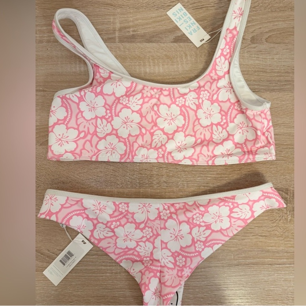Floral Pink Bikini Set